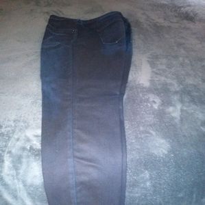 Dark navy, denim, jeggings